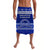 Tonga Hango Institute of Agriculture Christmas Lavalava Simple Style LT8 Blue - Polynesian Pride