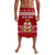 Kolisi Tonga College Christmas Lavalava Simple Style LT8 Red - Polynesian Pride