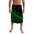 New Zealand Rugby Maori Lavalava Silver Fern Koru Vibes Green LT8 Green - Polynesian Pride