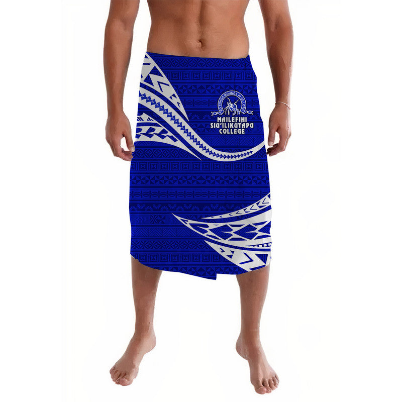 Tonga Mailefihi Siu ilikutapu College Lavalava Unique Vibes LT8 Blue - Polynesian Pride