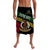 Vanuatu Special Independence Anniversary Lavalava Sporty Style LT8 Black - Polynesian Pride