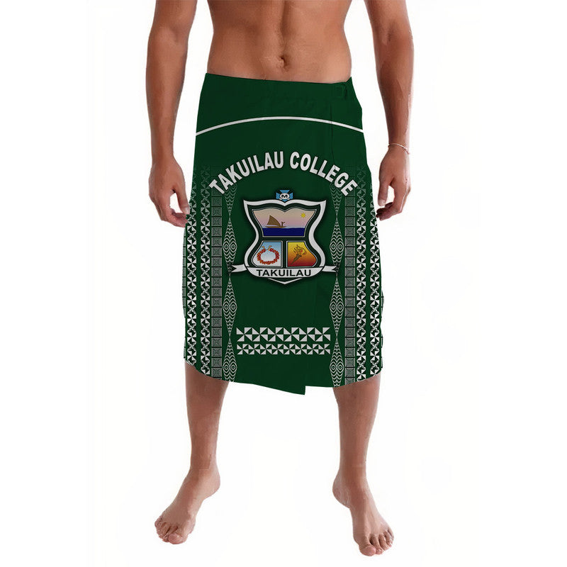 Tonga Takuilau College Lavalava Unique Style LT8 Green - Polynesian Pride