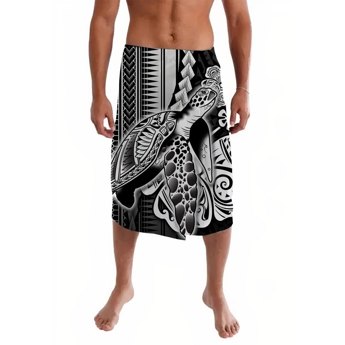 Polynesian Turtle Lavalava Style No.4 LT6 Lavalava Art - Polynesian Pride