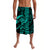 Hawaii Polynesian Warrior Kakau Lavalava Green No.1 LT6 Lavalava Green - Polynesian Pride