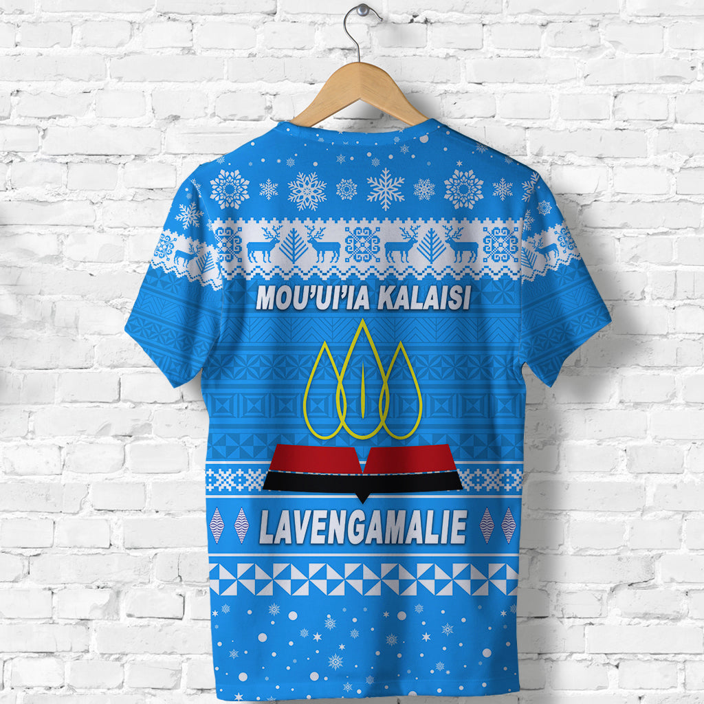 Lavengamalie College Christmas T Shirt Simple Style LT8 - Polynesian Pride