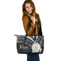 Palau Leather Tote - Cross Style - Polynesian Pride