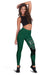 Hawaii Rainbow Warriors Leggings Laau Pama LT7 Black - Polynesian Pride