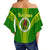 Hawaii - Leilehua High Off Shoulder Waist Wrap Top AH - Polynesian Pride