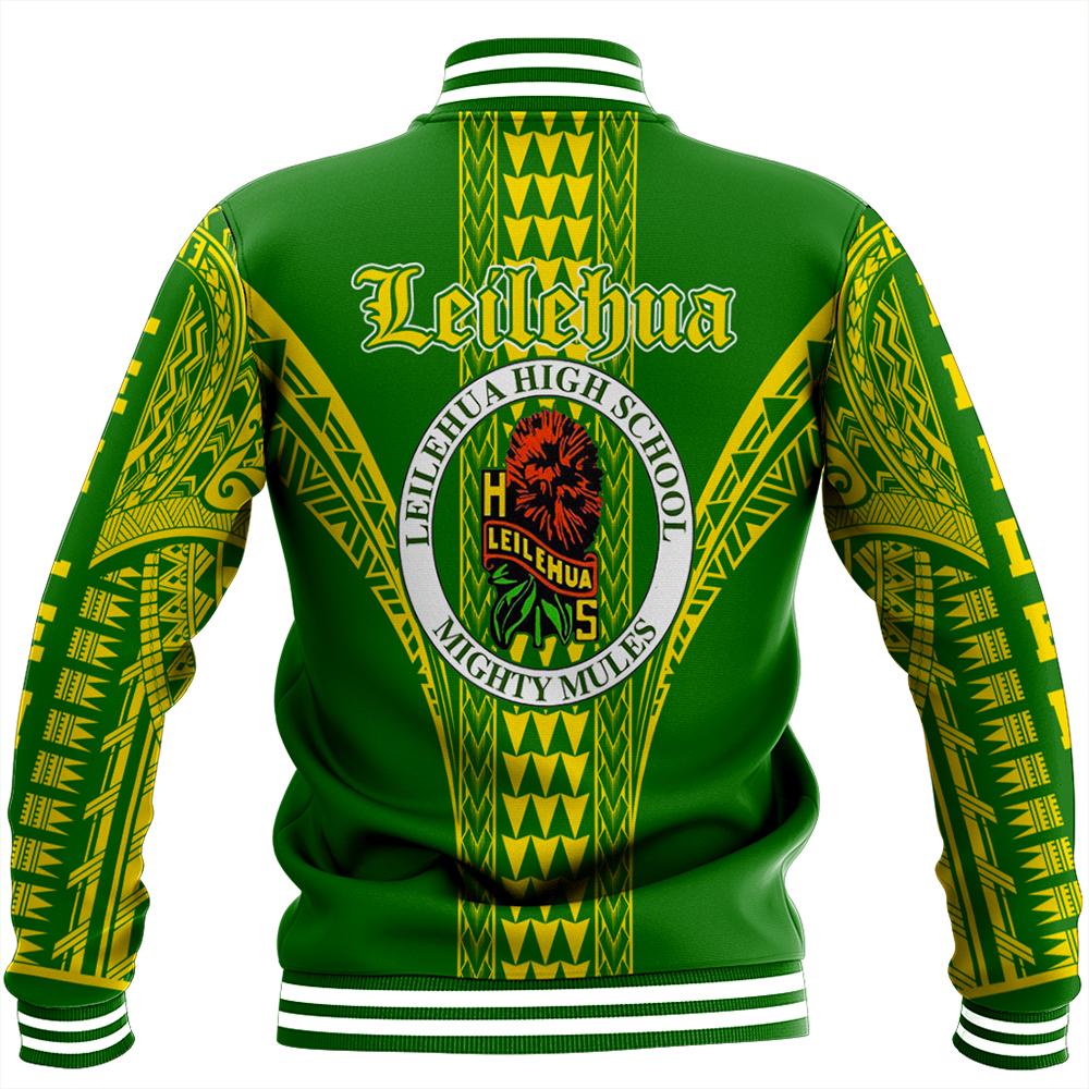 Hawaii Baseball Jacket - Leilehua High Baseball Jacket - AH - Polynesian Pride
