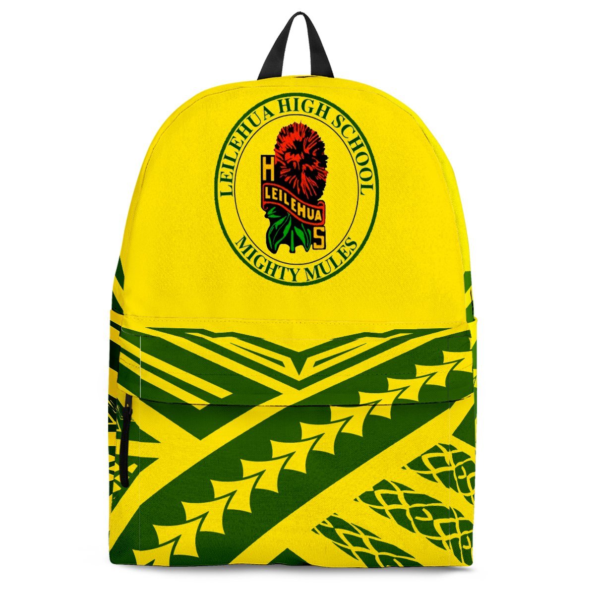 Hawaii - Leilehua High Backpack AH Black - Polynesian Pride