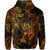 Custom Leo Zodiac Polynesian Hoodie Unique Style Gold LT8 - Polynesian Pride