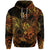 Custom Leo Zodiac Polynesian Hoodie Unique Style Gold LT8 - Polynesian Pride