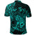 Custom Leo Zodiac Polynesian Polo Shirt Unique Style Turquoise LT8 - Polynesian Pride