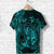 Custom Leo Zodiac Polynesian T Shirt Unique Style Turquoise LT8 - Polynesian Pride