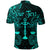 Custom Libra Zodiac Polynesian Polo Shirt Unique Style Turquoise LT8 - Polynesian Pride