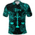 Custom Libra Zodiac Polynesian Polo Shirt Unique Style Turquoise LT8 - Polynesian Pride