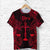 Custom Libra Zodiac Polynesian T Shirt Unique Style Red LT8 - Polynesian Pride