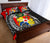 Tonga Hook Tattoo Quilt Bed Set Black LT6 - Polynesian Pride