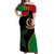 Vanuatu Father Lini Day Off Shoulder Long Dress Simple Style LT7 - Polynesian Pride