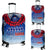 Samoa Sevens Luggage Cover Manu Siva Tau With Ula Fala LT7 Blue - Polynesian Pride