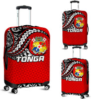 Tonga Luggage Cover Polynesian Tattoo LT6 - Polynesian Pride