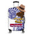 American Samoa Independence Day Luggage Cover Simple Style LT9 White - Polynesian Pride