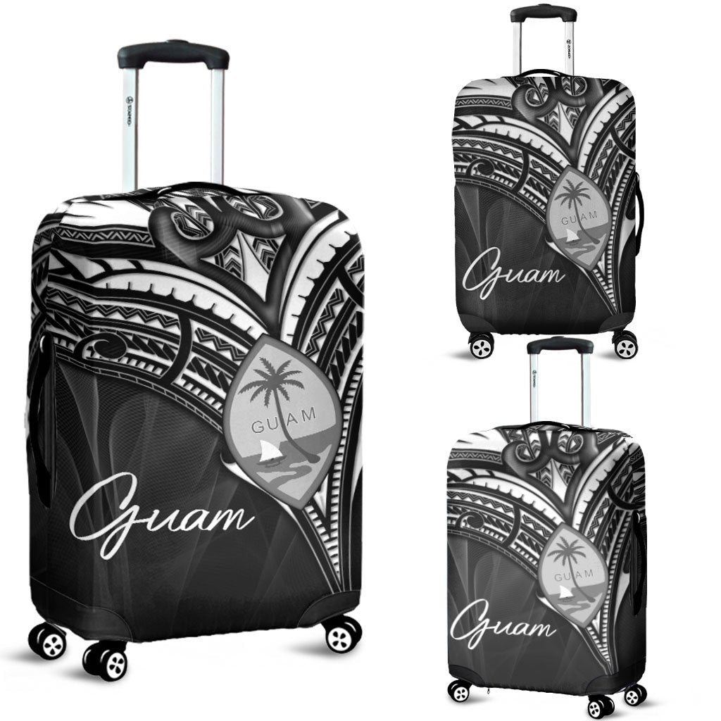 Guam Luggage Covers - Cross Style Black - Polynesian Pride