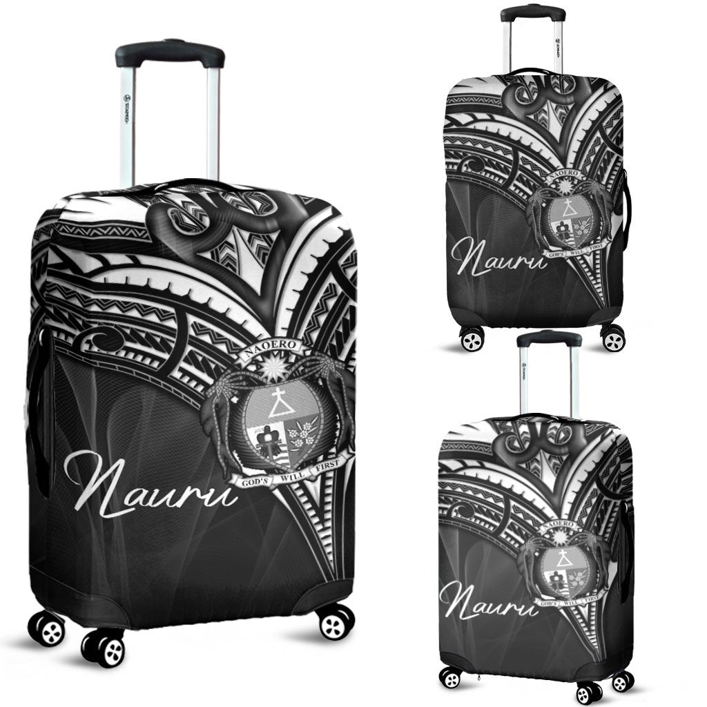 Nauru Luggage Covers - Cross Style Black - Polynesian Pride