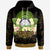 Marshall Islands Hoodie Polynesian Gold Patterns Collection Unisex Black - Polynesian Pride