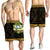 Marshall Islands Men's Shorts - Polynesian Gold Patterns Collection - Polynesian Pride