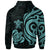 Tonga Polynesian Hoodie Turquoise Tentacle Turtle - Polynesian Pride