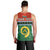 (Custom Personalised) Penama Province Men Tank Top Vanuatu Pig Tusk Polynesian Flag Style LT14 - Polynesian Pride