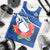 (Custom Text And Number) Samoa Rugby Men Tank Top Manu Samoa Polynesian Hibiscus Blue Style LT14 Blue - Polynesian Pride