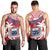 (Custom Personalised) Samoa Men Tank Top Samoan Coat Of Arms With Coconut Red Style LT14 - Polynesian Pride