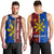 (Custom Personalised) Philippines Men Tank Top Pilipinas Sun Mix Polynesian Pattern LT14 - Polynesian Pride