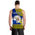 (Custom Personalised) Niue Hiapo Men Tank Top Rock of Polynesia Tapa Niuean Crab Happy Day LT13 - Polynesian Pride