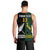 (Custom Text and Number) South Africa Protea and New Zealand Fern Men Tank Top Rugby Go Springboks vs All Black LT13 - Polynesian Pride