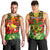 (Custom Personalised) Hawaii Flowers Men Tank Top Color Tribal Pattern Hawaiian LT13 - Polynesian Pride