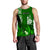 (Custom Personalised) New Caledonia Men Tank Top Nautilus Green Polynesian Hibiscus LT13 Green - Polynesian Pride