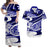 Polynesian Tribal Matching Dress and Hawaiian Shirt Blue LT6 Blue - Polynesian Pride