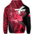 Wallis and Futuna Hoodie Hibiscus Red No.2 Color LT6 - Polynesian Pride