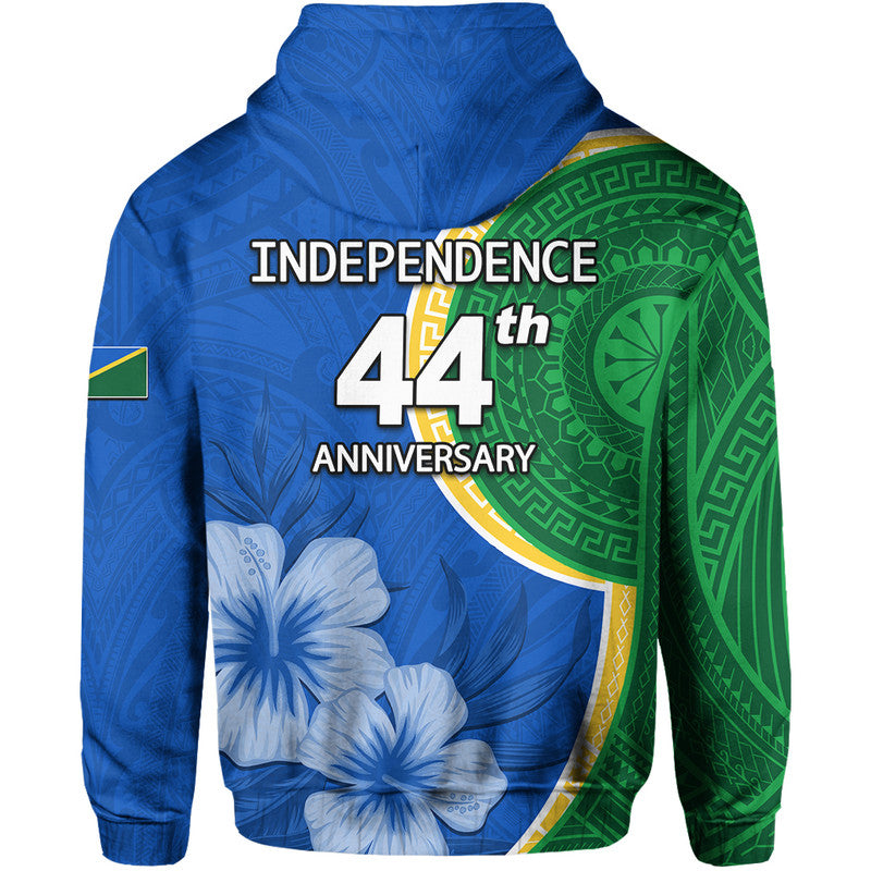 Solomon Islands Independence Day 44th Anniversary Hoodie No.1 LT6 - Polynesian Pride