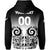 Custom New Zealand Rugby Hoodie Maori Fern Black style LT6 - Polynesian Pride