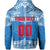 (Custom and Number) Toa Samoa Rugby Hoodie Blue Sky LT6 - Polynesian Pride