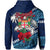 Custom Fiji Patterns With Hibiscus Hoodie LT6 - Polynesian Pride