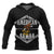 American Samoa Polynesian ll Over Hoodie Black Eagle Unisex Black - Polynesian Pride