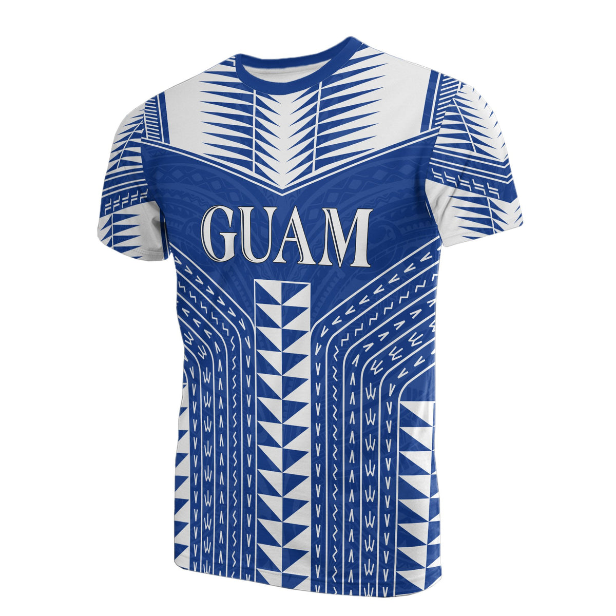 Guam Polynesia Tribal All Over T Shirt Guam Polynesian Tattoo Unisex Art - Polynesian Pride