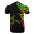 Hawaii Pattern All Over T Shirt Hawaii Turtle Reggae Style - Polynesian Pride