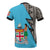 Fiji Pattern All Over T Shirt Fiji Flag Coat of Arms Polynesian Tattoo - Polynesian Pride