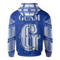 Guam Polynesia All Over Zip Hoodie - Polynesian Pride